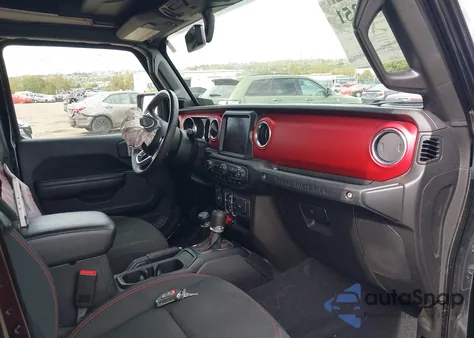 2020 Jeep Wrangler Unlimited Rubicon 4X4 z USA, uszkodzony, nr VIN 1C4HJXFN4LW176787